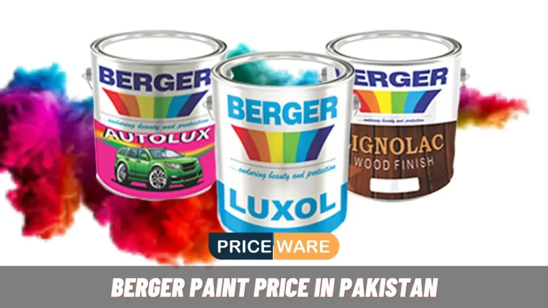 Berger Paint Price in Pakistan 2024 | Rate List Today