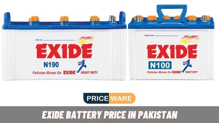 Exide Battery Price in Pakistan 2024 | Rate List Updated