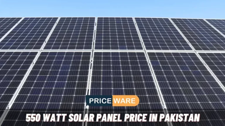 550 Watt Solar Panel Price in Pakistan Today 2024