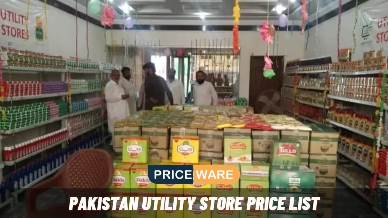 Pakistan Utility Store Price List Today 2024 | All Product Rates