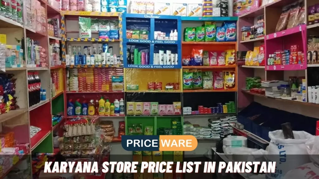 Karyana Store Price List in Pakistan